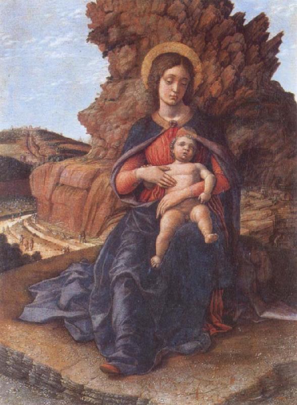 Andrea Mantegna Madonna and child Germany oil painting art